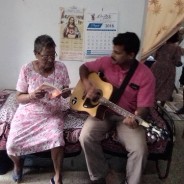 GBE members visit aged people
