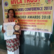 Ludovina presented Global Teachers Award