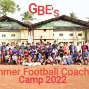 55 youngsters coached in football