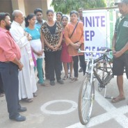 Tri-cycle for cleanliness